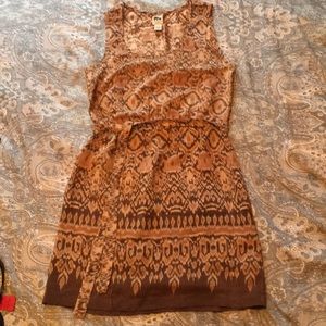 John Robshaw for Lucky  Brand Silk Dress Xs